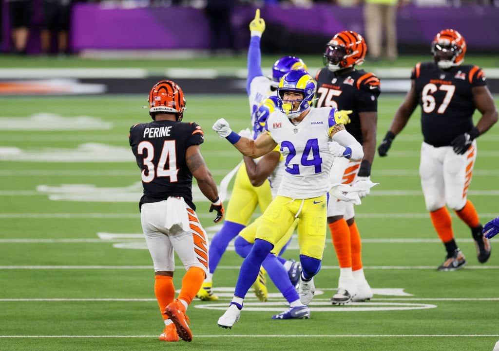¿Quién es Dani Johnson?  Taylor Rapp propone después de ganar el Super Bowl