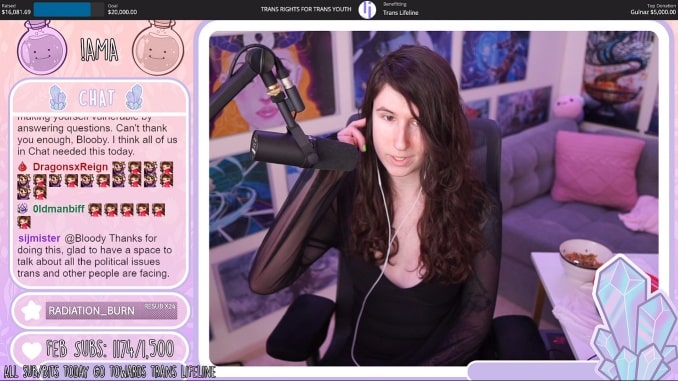 Streamers de Twitch están recaudando miles para apoyar a los jóvenes trans en Texas