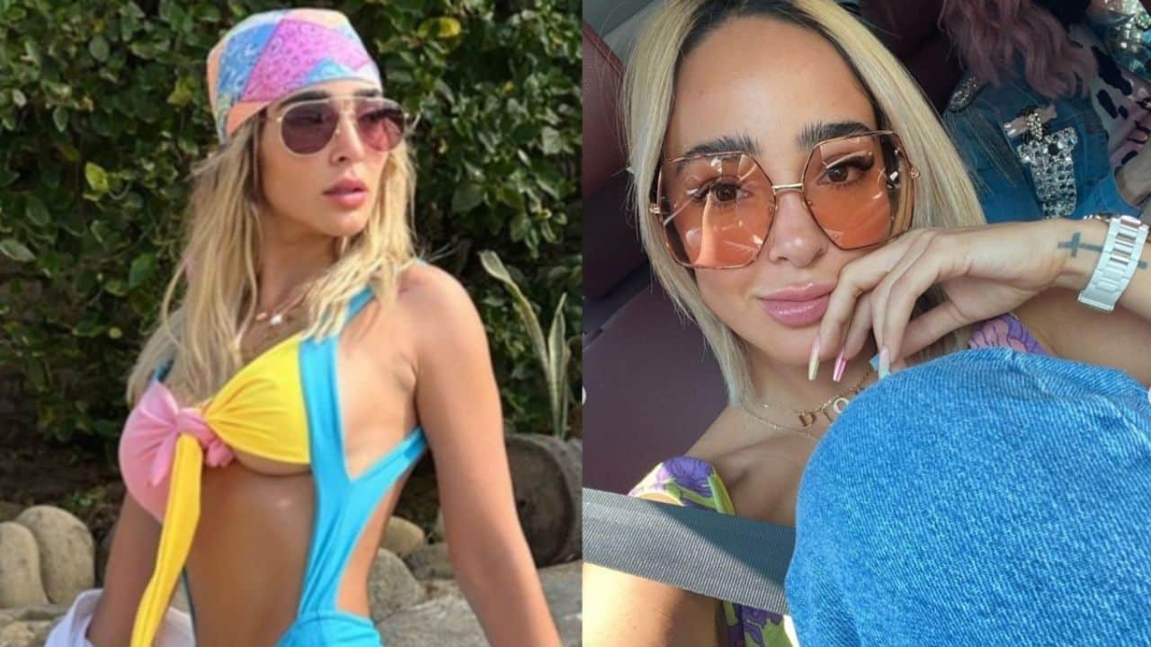 Manelyk González sube la temperatura con mini crop top y pantalón deiro bajo |  FOTO