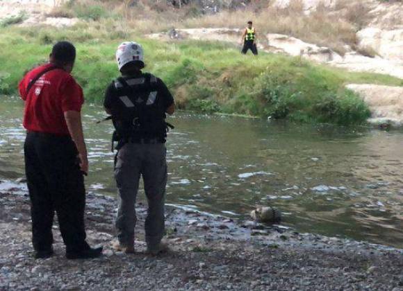 Rescatan cuerpo de jovencita arrastrado por el río Pesquería, en Apodaca, Nuevo Leon