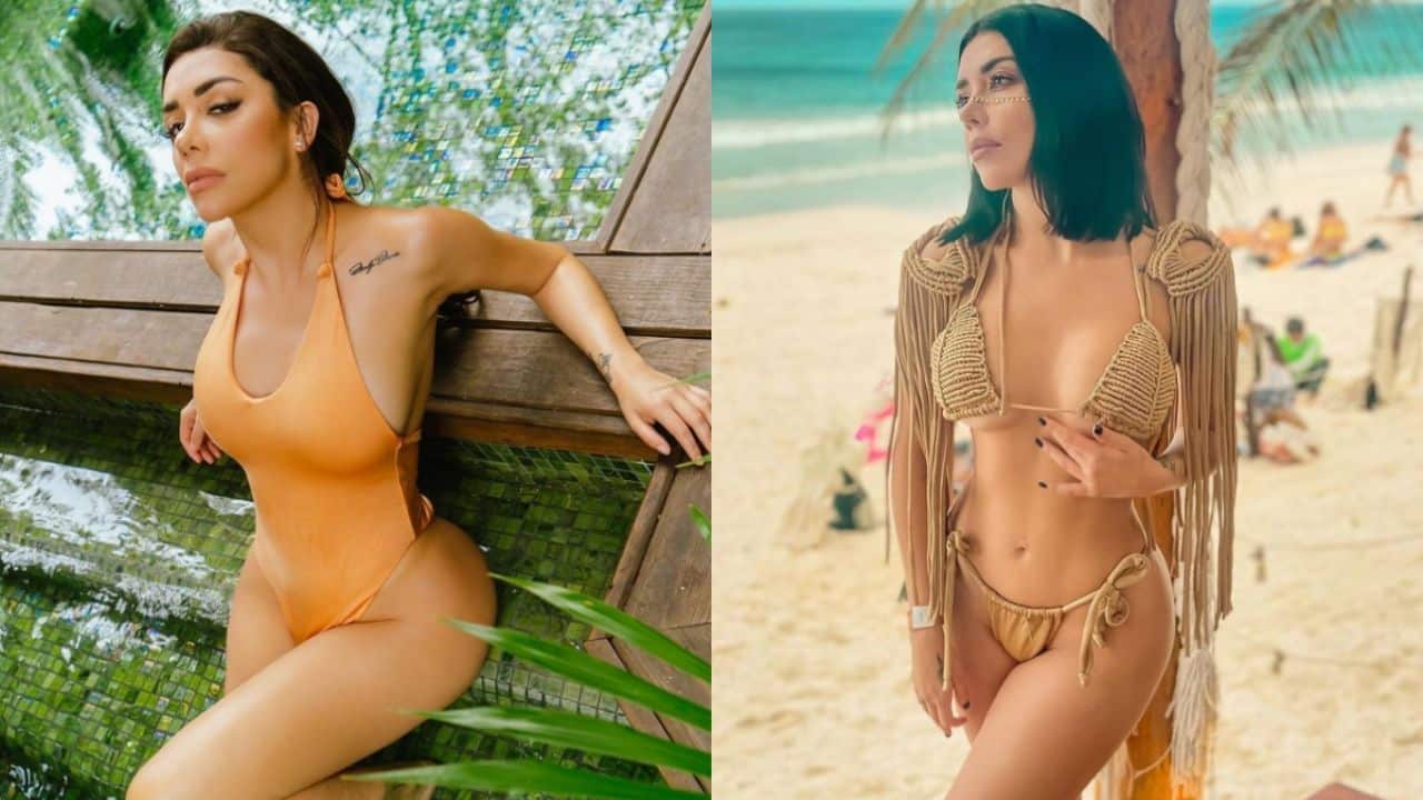 Desde la nieve, Karime de Acapulco Shore levanta pasiones con pequeño bikini |  FOTO