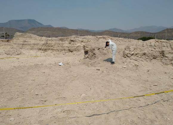 Localizan osamenta al sur de Saltillo; un cráneo y un fémur fueron hallados en un terreno 1