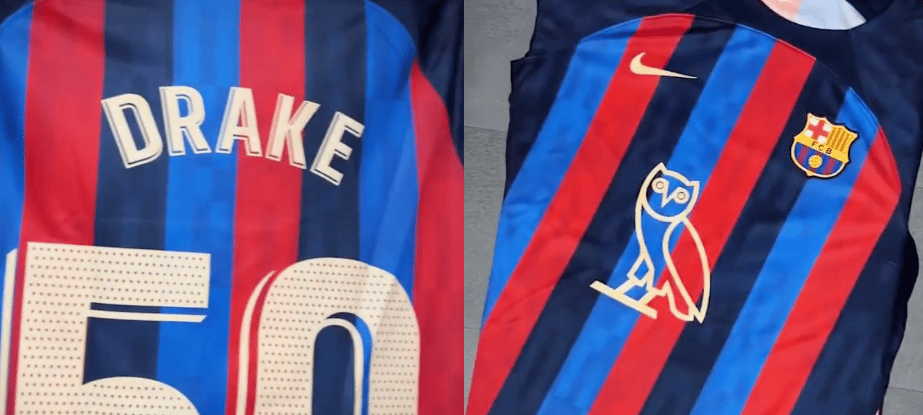 Los fanáticos no pueden comprar la camiseta de Barcelona OVO Drake, pero así es como puedes ganar una 1
