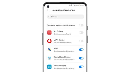 Aplicaciones Inicio