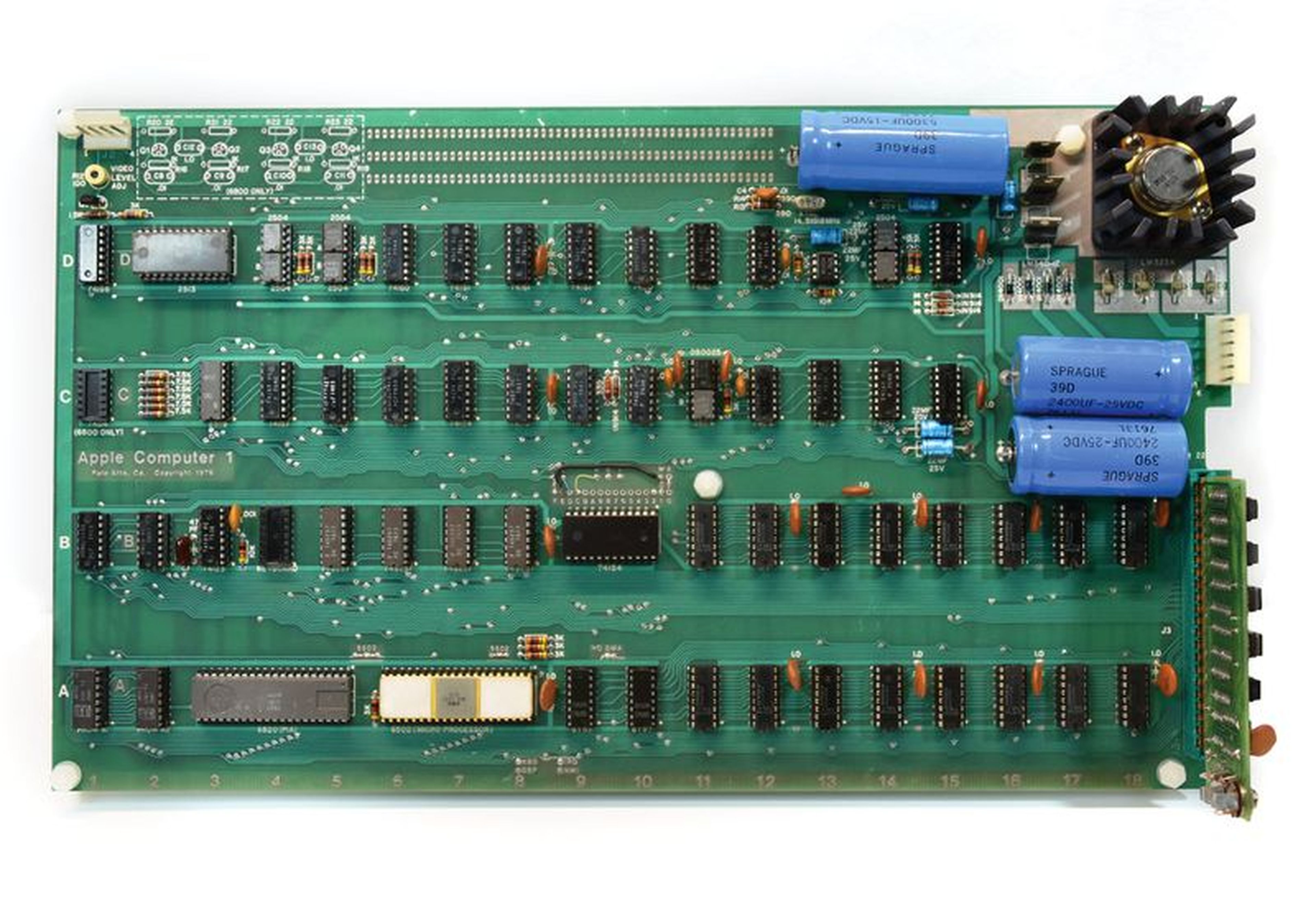 Está Apple-1 numerada a mano por Steve Jobs se vende por esta cifra astronómica