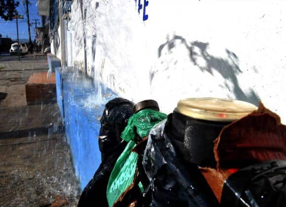 Repara Agsal daños ocasionados en tuberías;  se desperdició gran cantidad de agua
