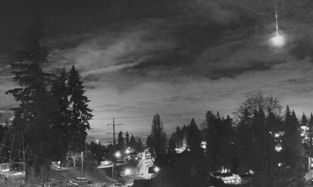 Bola de fuego ilumina los cielos sobre Seattle – GeekWire