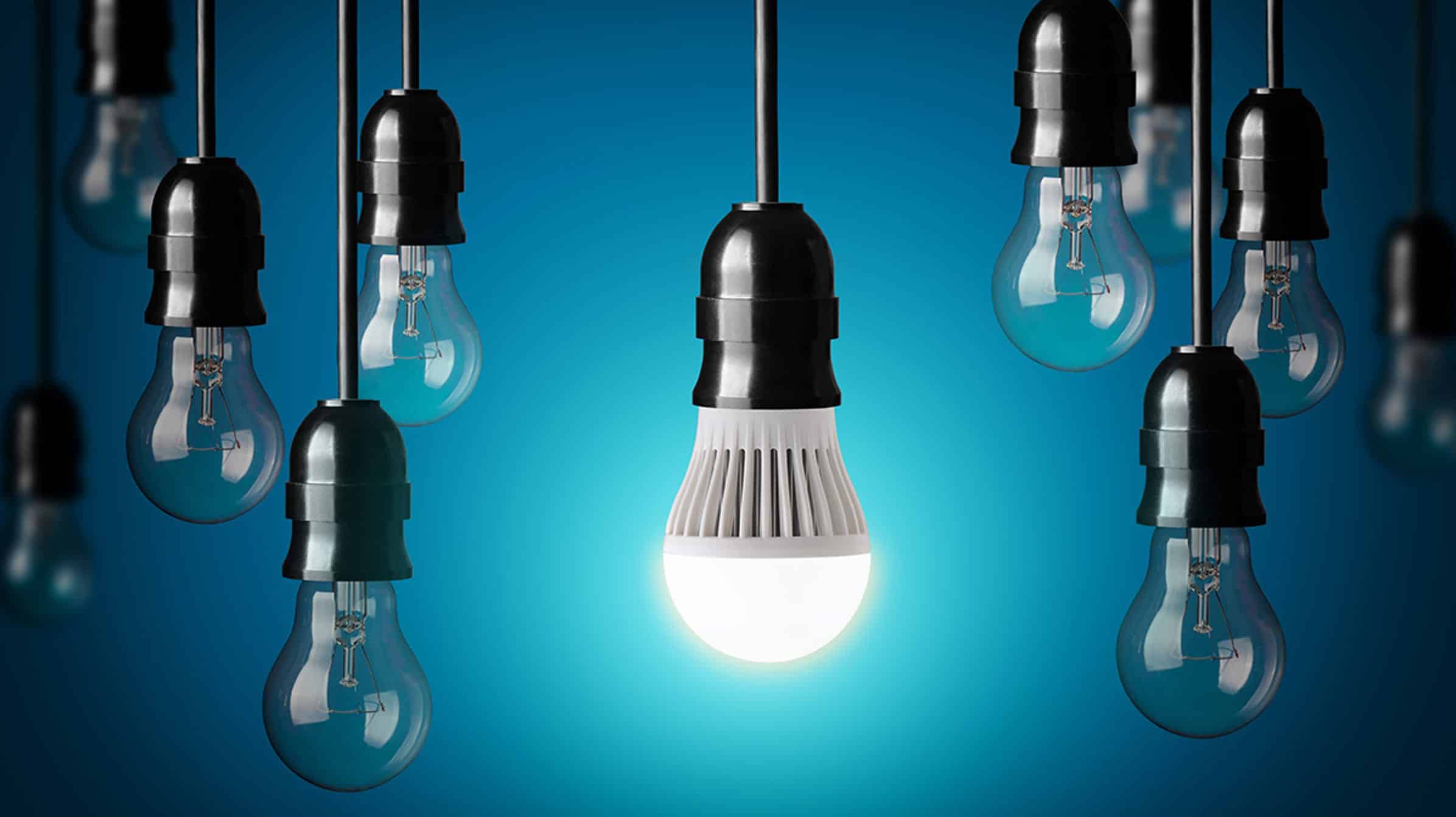 ¿Se queman las bombillas LED?