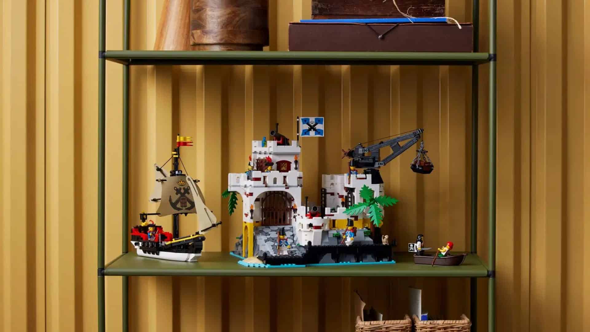 LEGO lanza un juego rediseñado de piratas de la fortaleza de Eldorado