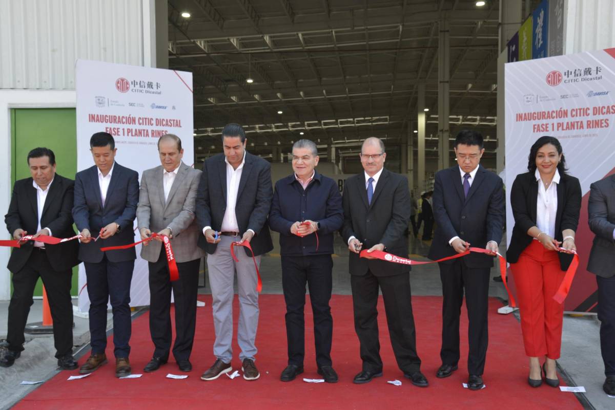 Inaugura Citic Dicastal en Ramos Arizpe su planta de rines