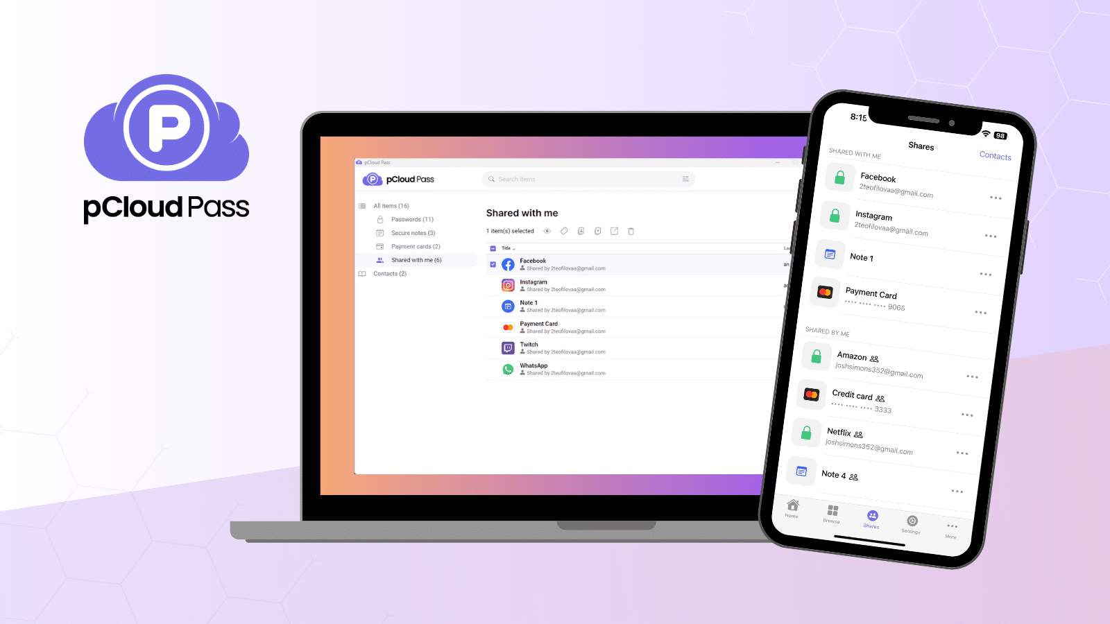 Cifre sus contraseñas en todos los dispositivos con pCloud Pass