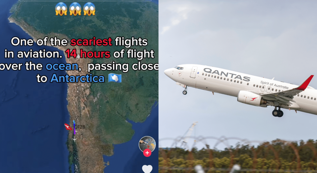 ‘Scariest flight in aviation’ flies over the ocean for more than half a day