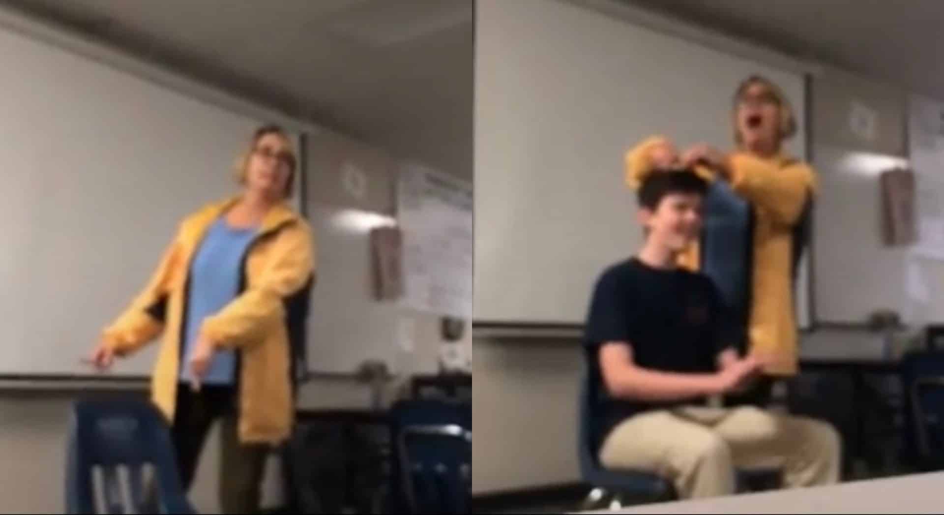 Teacher arrested after cutting student’s hair because another teen was being a ‘ding dong’