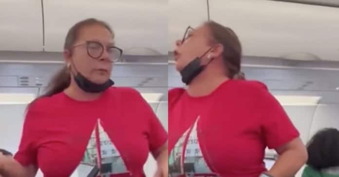 Woman on flight ‘pulls down her pants’ to pee after being told she couldn’t use the bathroom