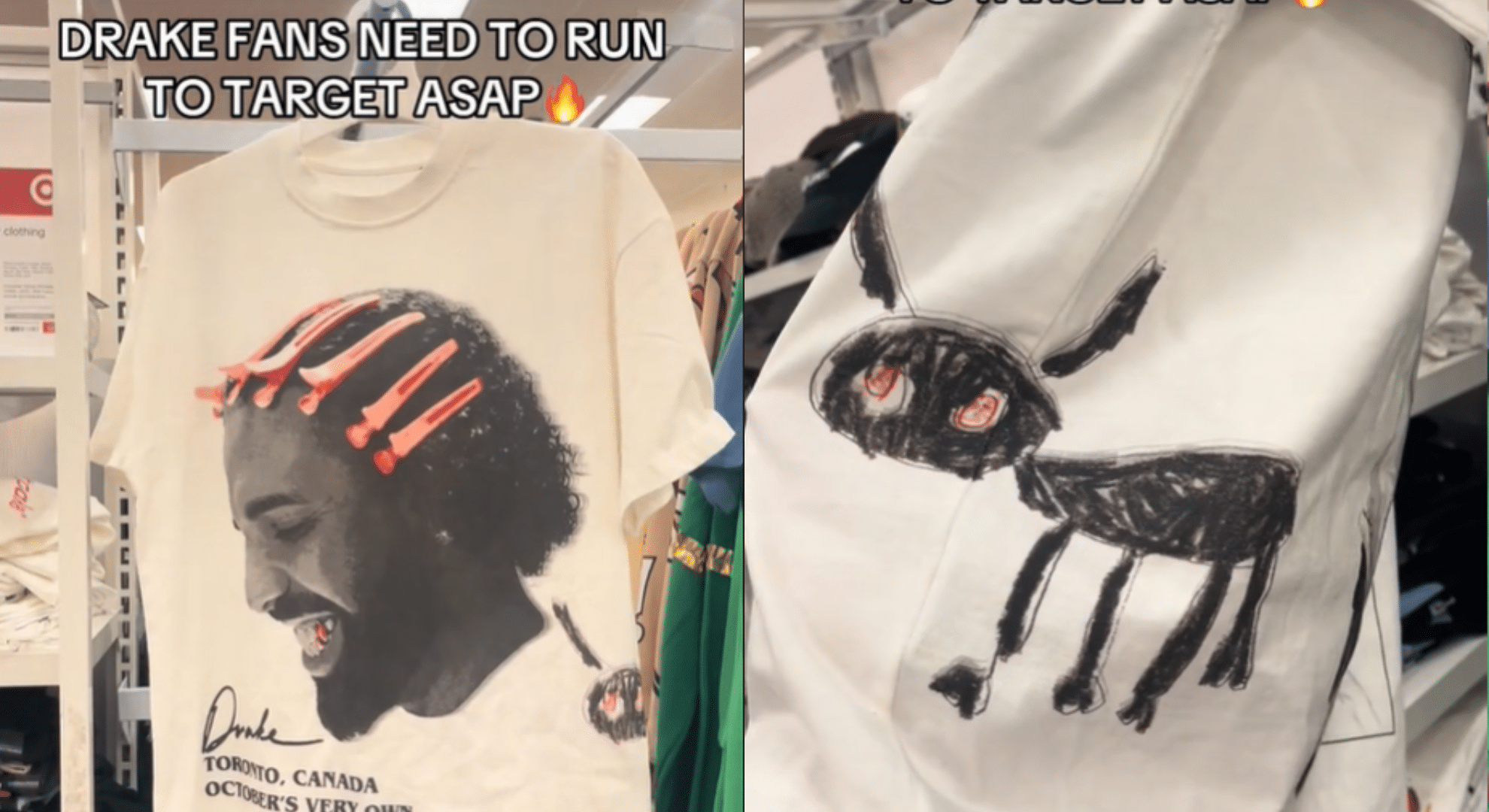 Unofficial For All the Dogs graphic t-shirt has Drake’s fans rushing to Target