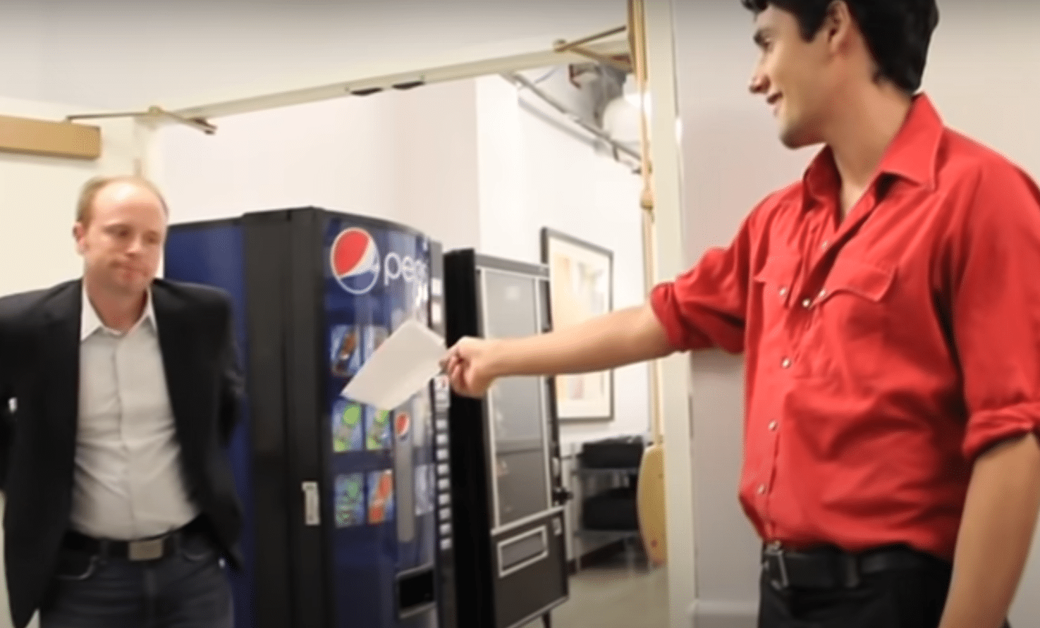 Man uses a marching band to announce he is quitting his job, and the boss is not amused