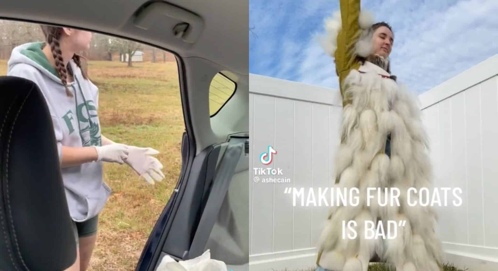 TikTok fashion designer collects roadkill to make her own fur coats in ‘greatest loophole’
