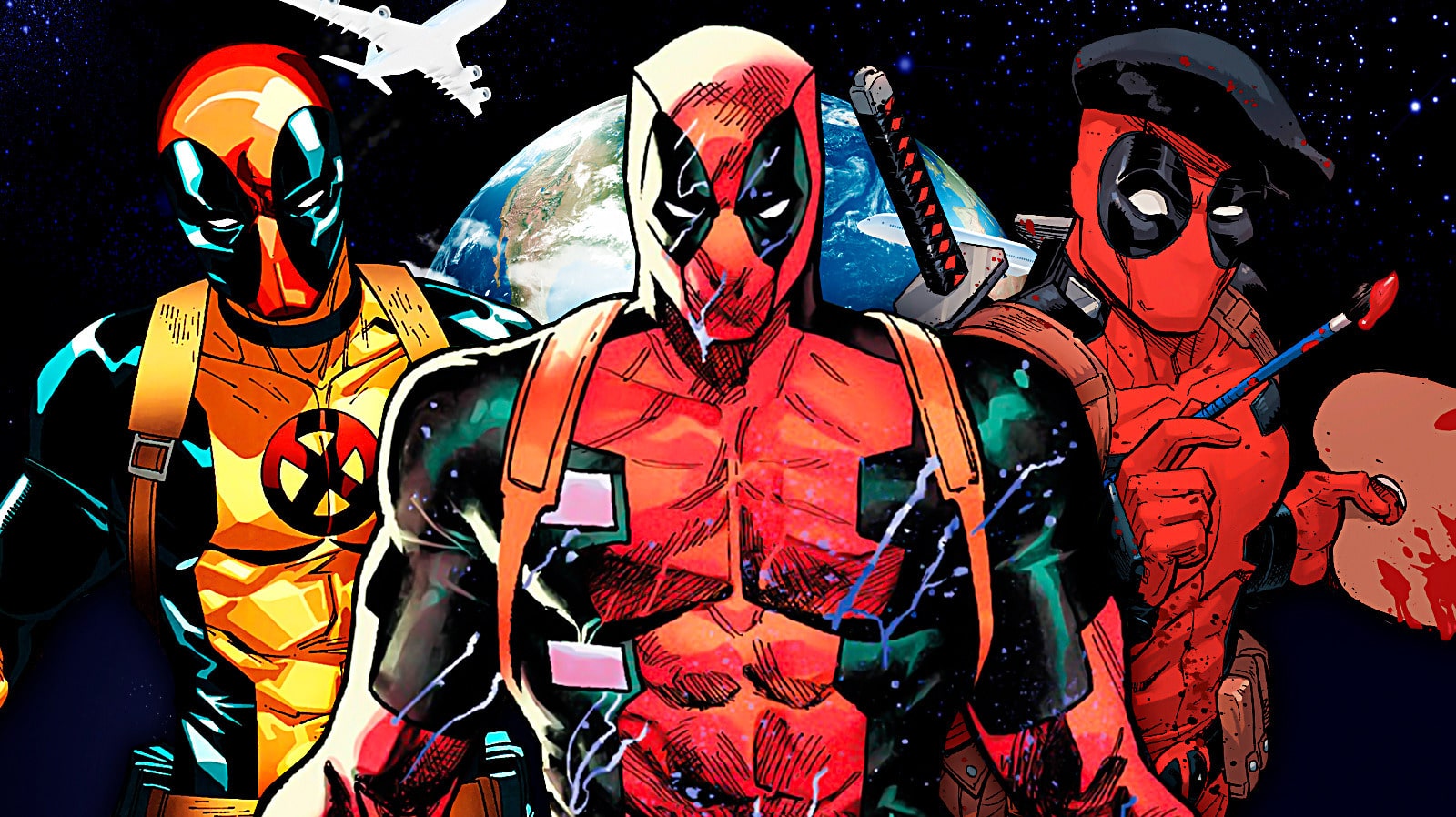 AI Reimagines Deadpool’s Costume In Different Countries
