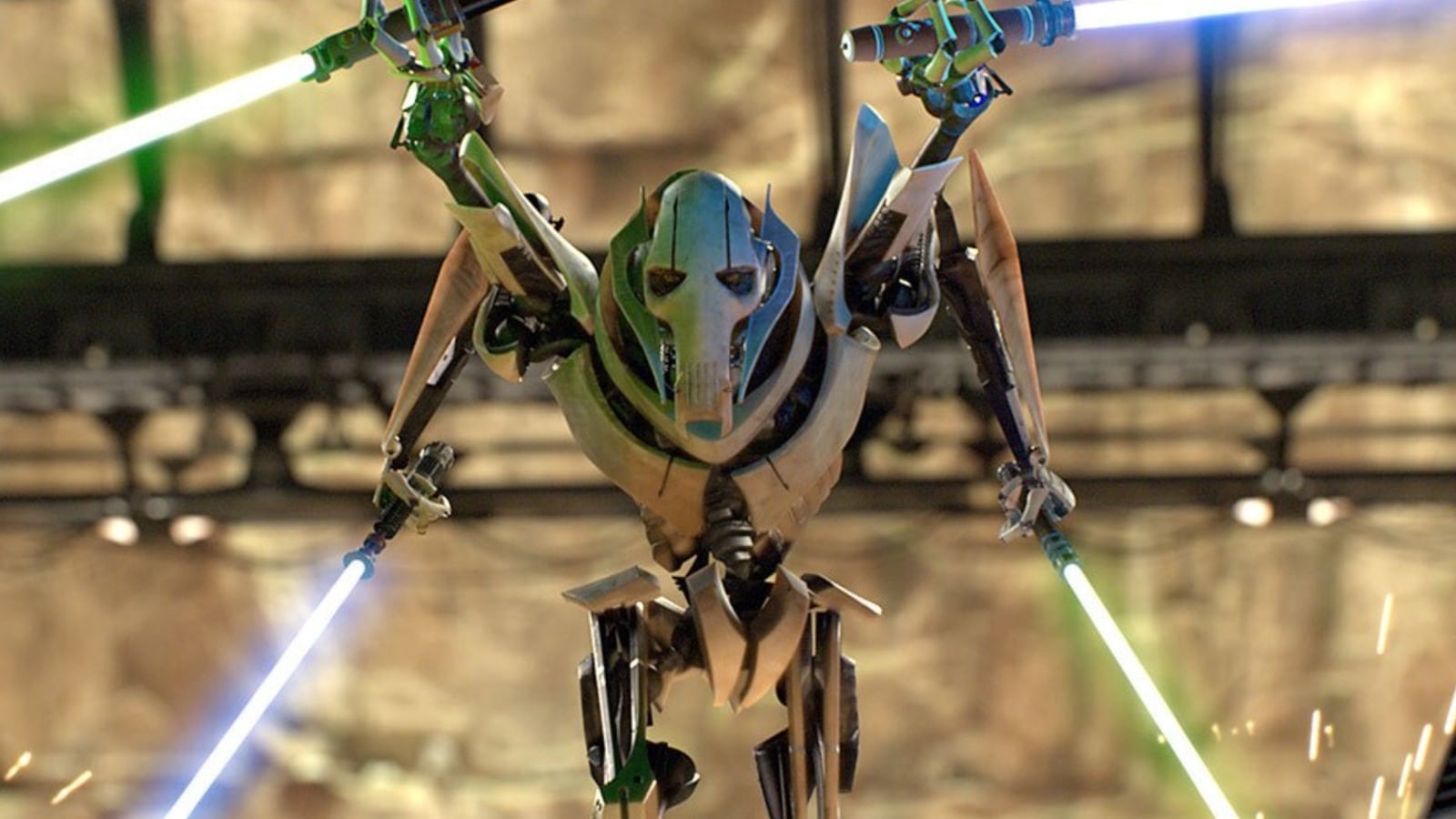 Whose Lightsabers Did General Grievous Use Against Obi-Wan Kenobi?