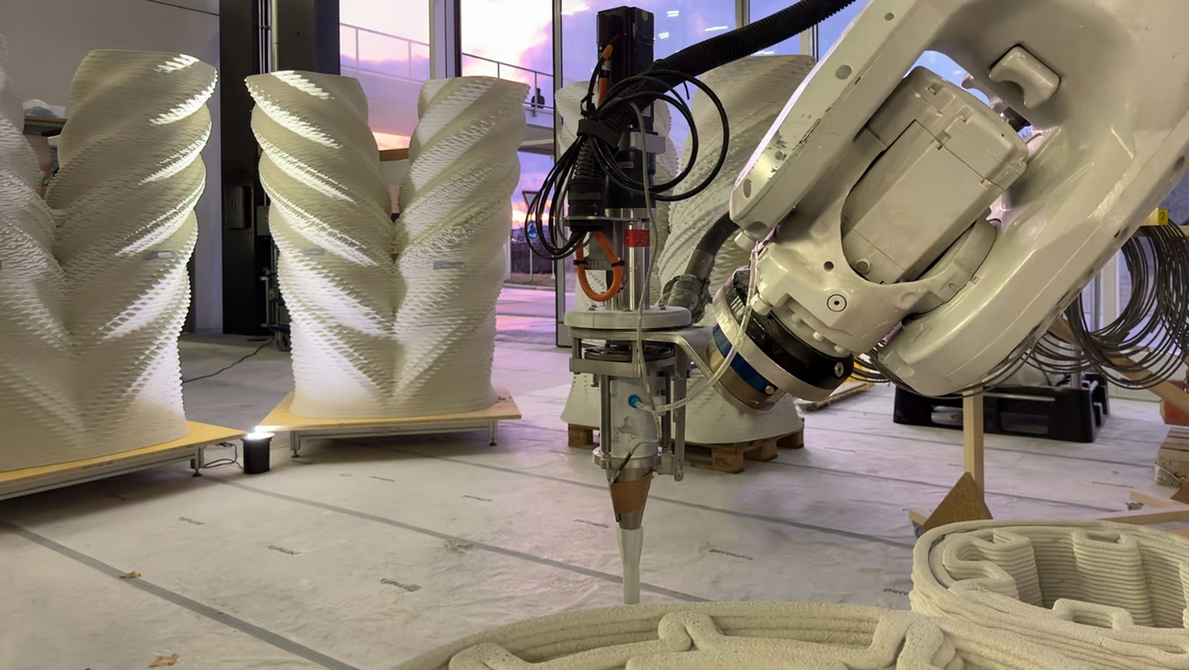 Impresión en 3D de un edificio