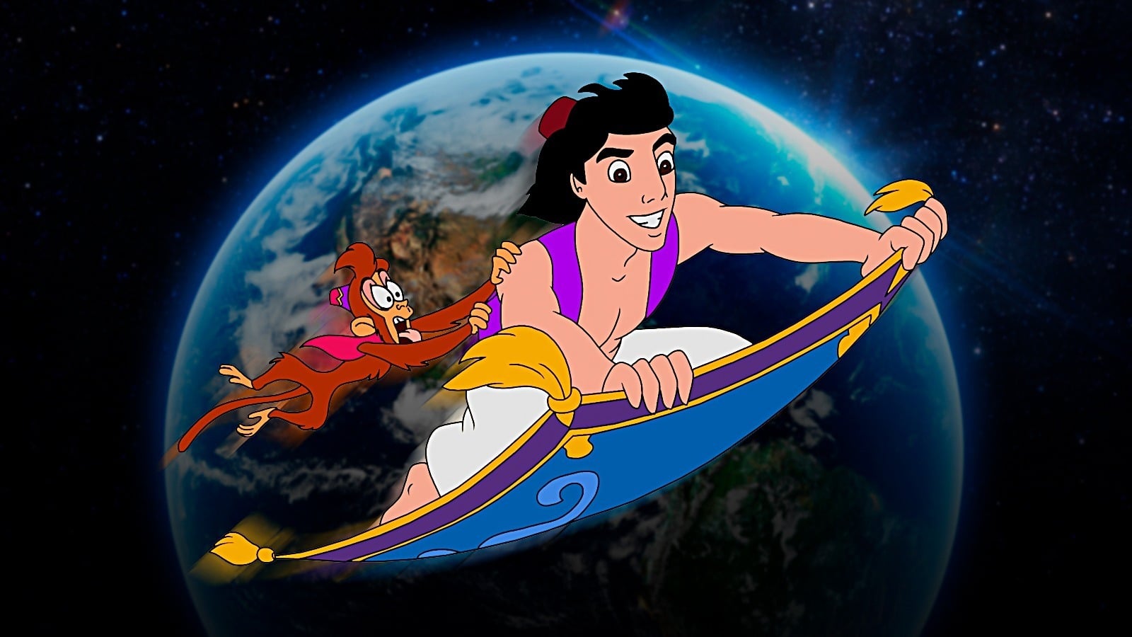 AI Reimagines Disney’s Aladdin As A Sci-Fi Movie & It’s A Whole New World